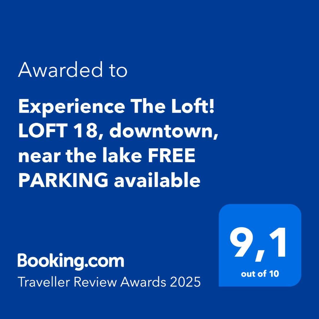 Experience The Loft! Loft 18, Downtown, Near The Lake Free Parking Available Lugano Exterior foto